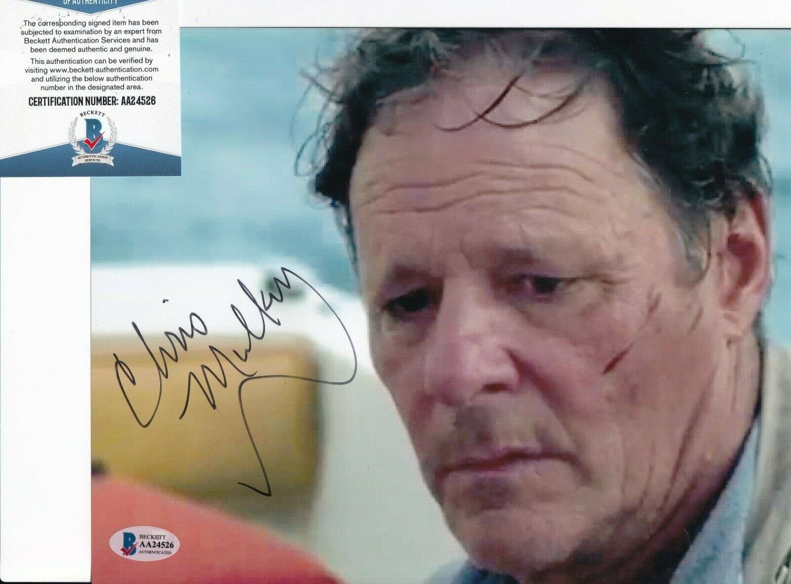 CHRIS MULKEY signed (BREAKING BAD) Actor 8X10 Photo Poster painting BECKETT BAS AA24526