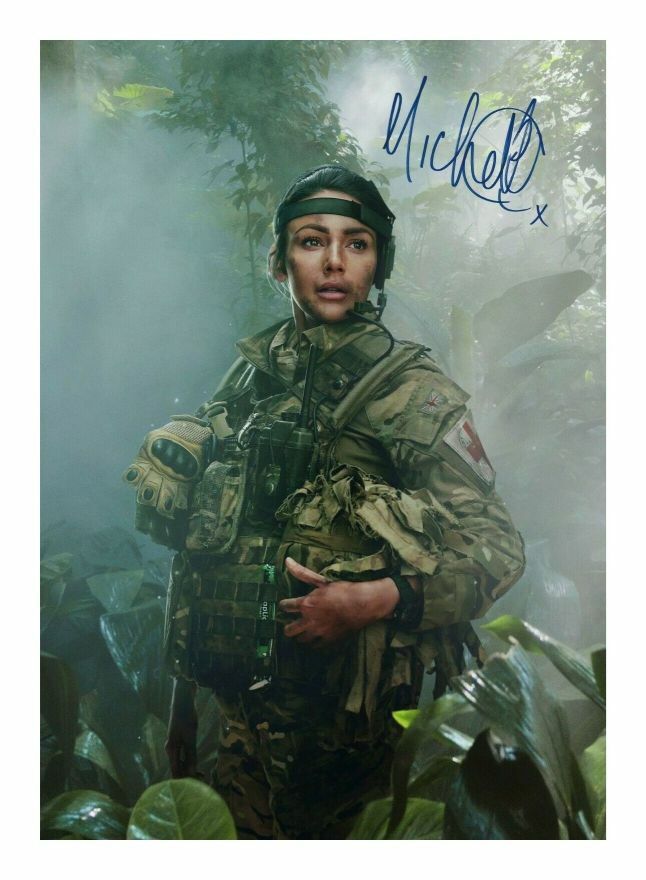 MICHELLE KEEGAN AUTOGRAPH SIGNED PP Photo Poster painting POSTER