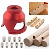 Right Angle Drill Hole Guide with 2-10 MM Drill Sleeve for Woodworking DIY Tools