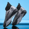 Men's Football Shoes High Quality Football Boots High Ankle Training Football Shoes Anti slip Sports Ultra Light Training Footba