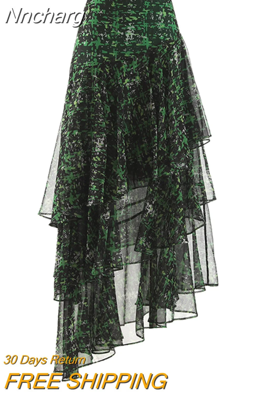 Nncharge Hit Colro A Line Skirts For Women High Waist Patchwork Zipper Irregular Hem Elegant A Line Skirt Female Fashion New