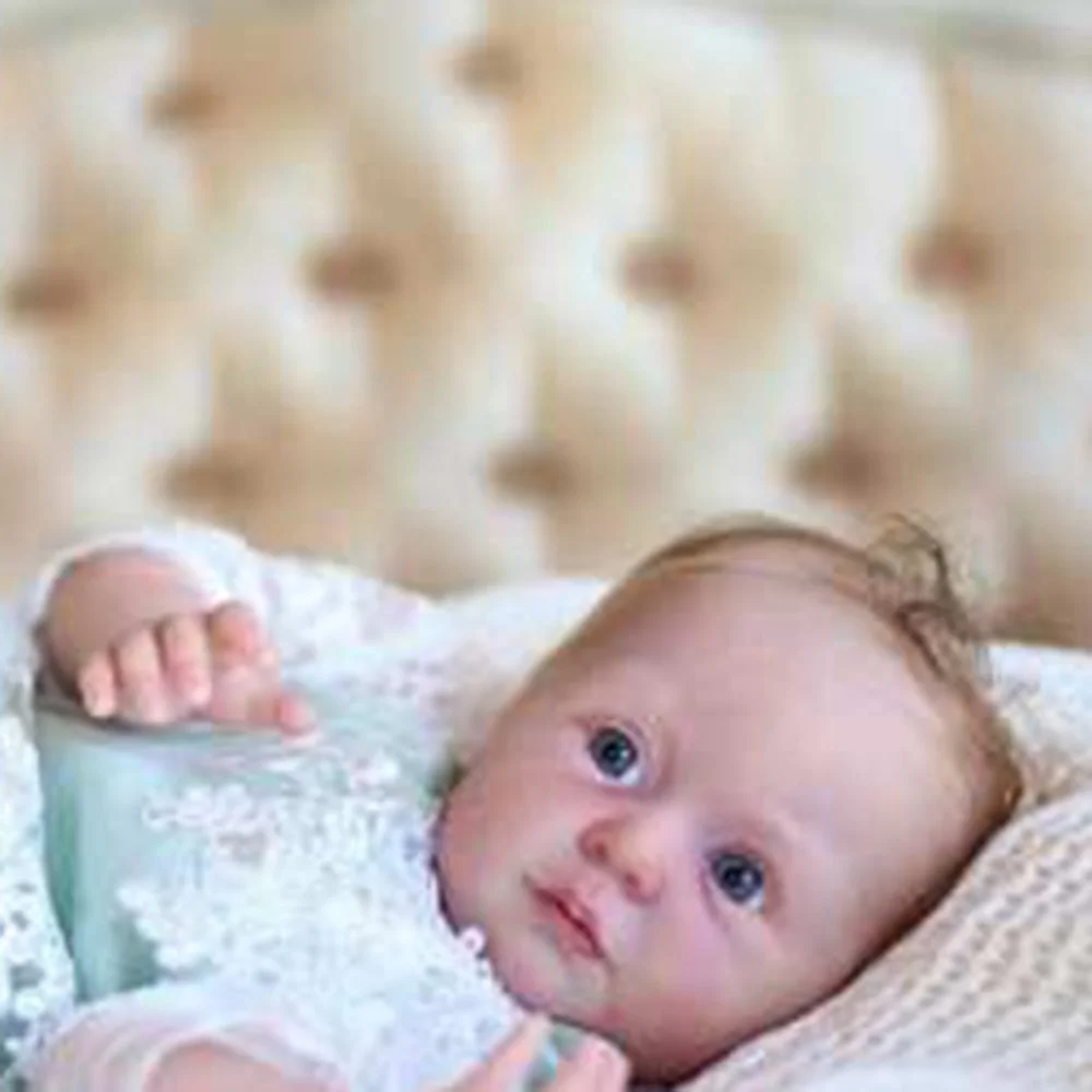 Realistic 21'' Sweet Blom Reborn Baby Doll Girl Toy