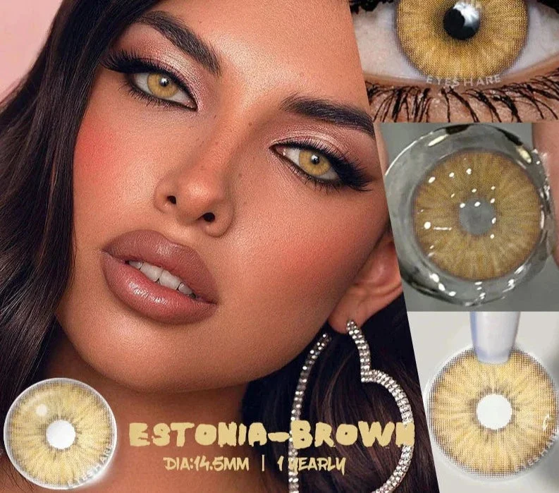 Sdrawing 1pair Colored Contact Lenses for Eyes Natural Look Gray Eye Lenses Brown Contact Blue Lenses Fast Delivery Green Lenses