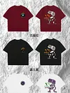 Goodbite &middot; Children's clothing expression movable emotion flash display integrated chip dinosaur round neck short-sleeved T-shirt
