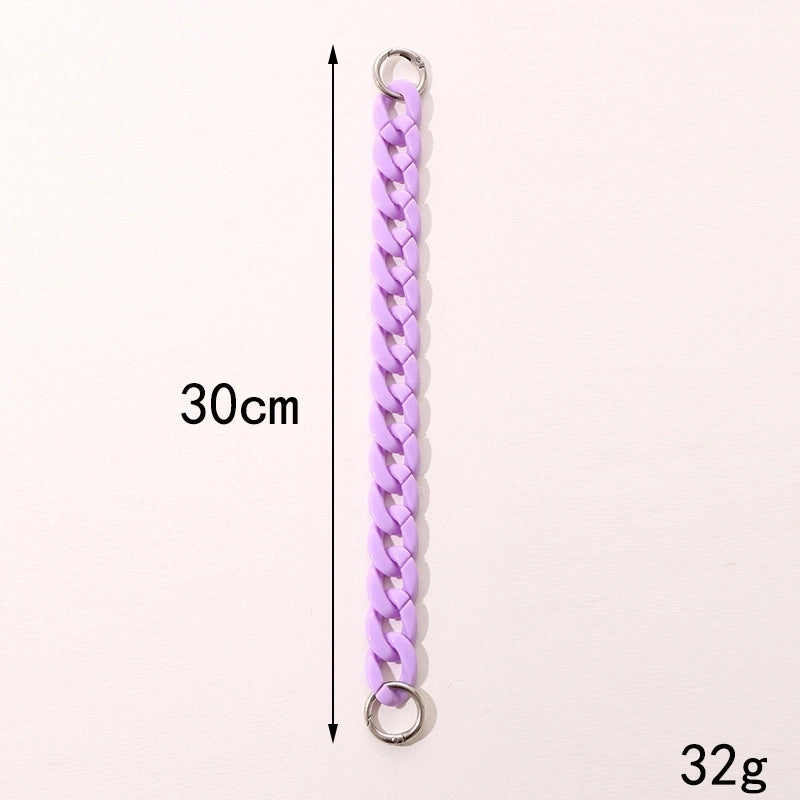 Retro Classic Style Geometric Arylic Mobile Phone Chain