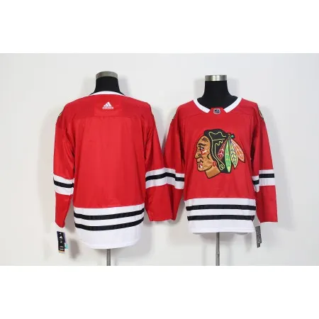 Men's  Chicago Blackhawks Red Stitched NHL Jersey