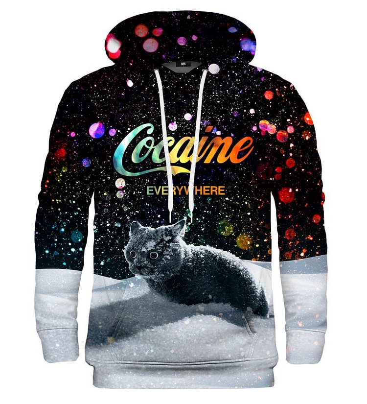 Let It Snow Black Hoodie