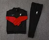 2025/2026 Liverpool Long Zipped Jacket Black Jersey 1:1 Thai Quality Set