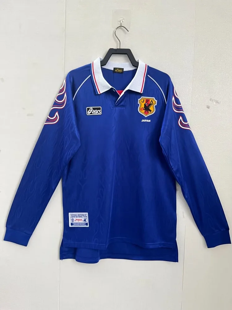 1998 Japan Home Retro Long Sleeve Jersey