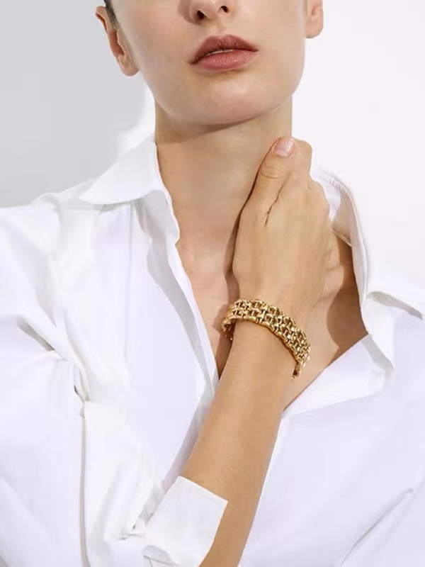 Light Luxury Niche Advanced High Heavy Industry Chain Bracelet