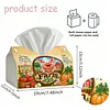 DIY Diamond Art Tissue Box Holder Farm Pig PU Leather Diamond Art Desktop Organizer Resin Rhinestone Storage Organizers Gem Art Home Office Decor Craft Gift for Women