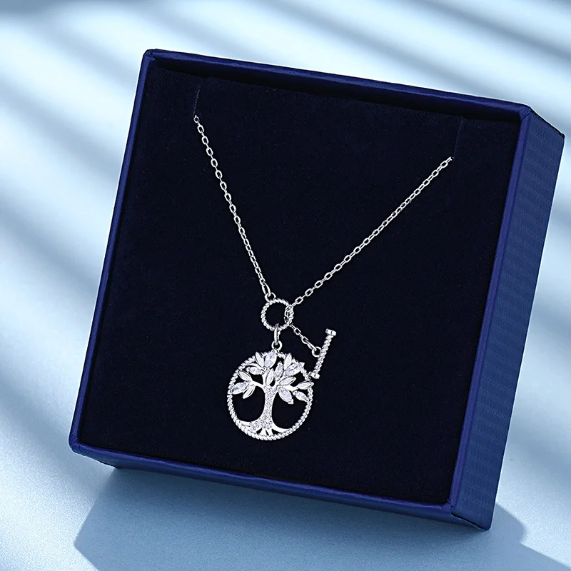 Life Tree Crystal Necklace Women's Luxury Necklace