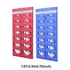 28Pcs Upgrade Nut and Bolt Thread Checker Includes 14 Imperial and 14 Metric Threads Wall-Mountable Bolt Size Finder with 304 Stainless Steel Pins for Screw Nut Bolt Size Finder Classification