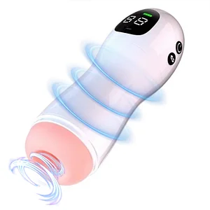 Automatic Male Masturbators Cup 7 Vibration Suction Pocket Pussy Male Stroker