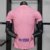 Joyfball 2025/2026 Player Version Barcelona Special Edition Pink Football Jersey 1:1 Thai Quality（The player version jersey is a bit tight, please pay attention to the size selection）