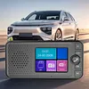 DAB Radio Receiver with LCD Display Digital Car Radio Adapter Car-Mounted Stereo MP3 Player FM Car Digitals Signal Broadcasting for Auto Accessories