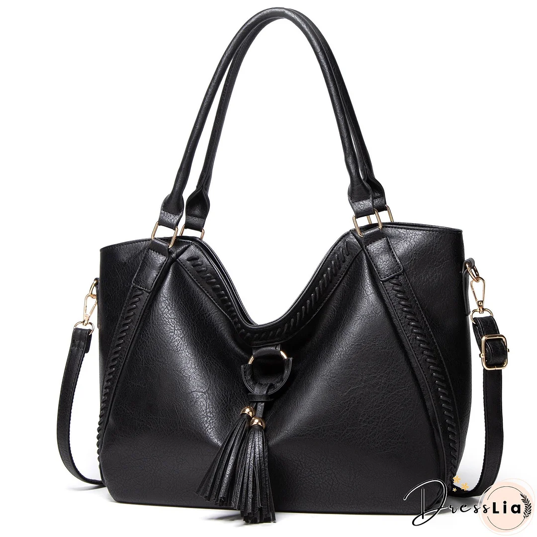 Paziye Retro Single Shoulder Tote Bag