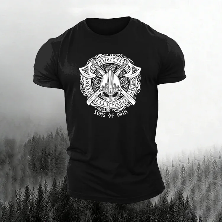 Sons Of Odin Printed Men's T-shirt