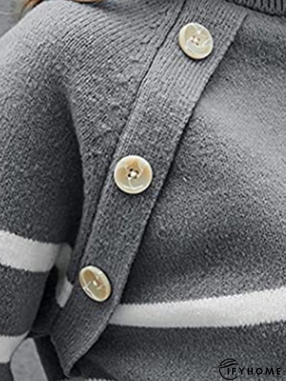 Vacation Striped Regular Fit Sweater | IFYHOME