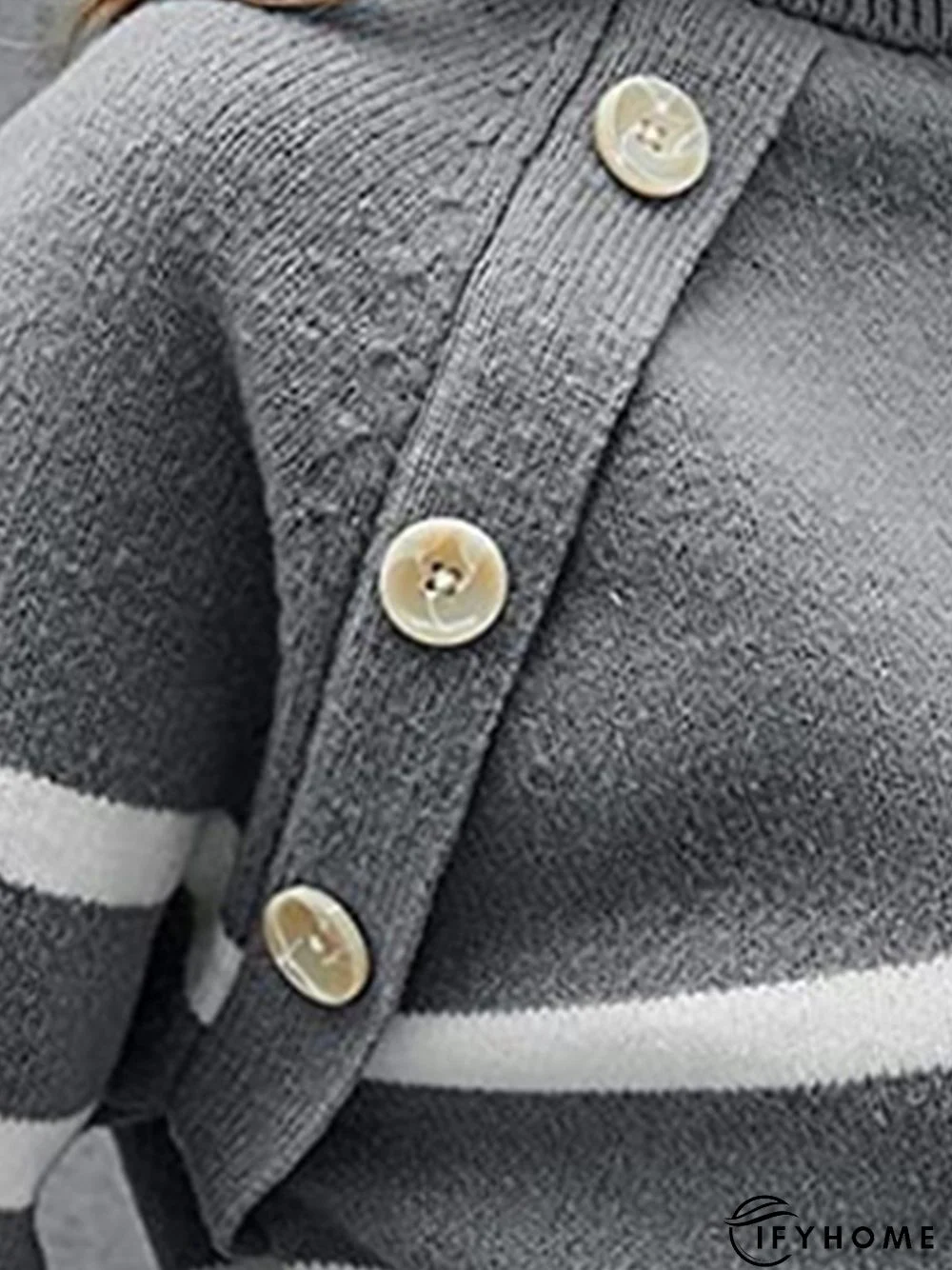 Vacation Striped Regular Fit Sweater | IFYHOME