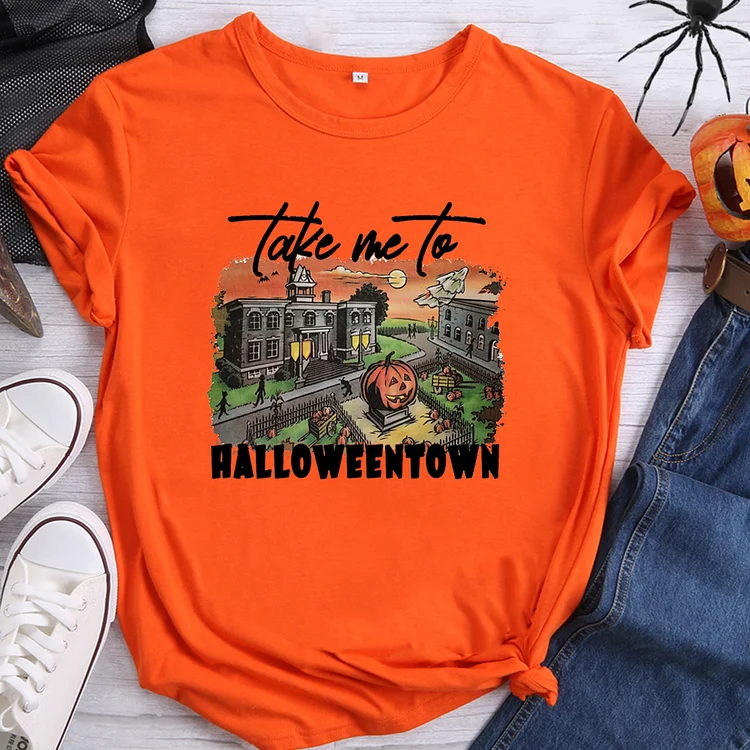 Take Me To Halloweentown T-shirt-014924