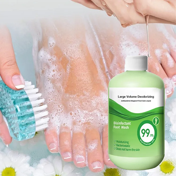 Large Volume Deodorizing & Antibacterial Mugwort Foot Care Liquid