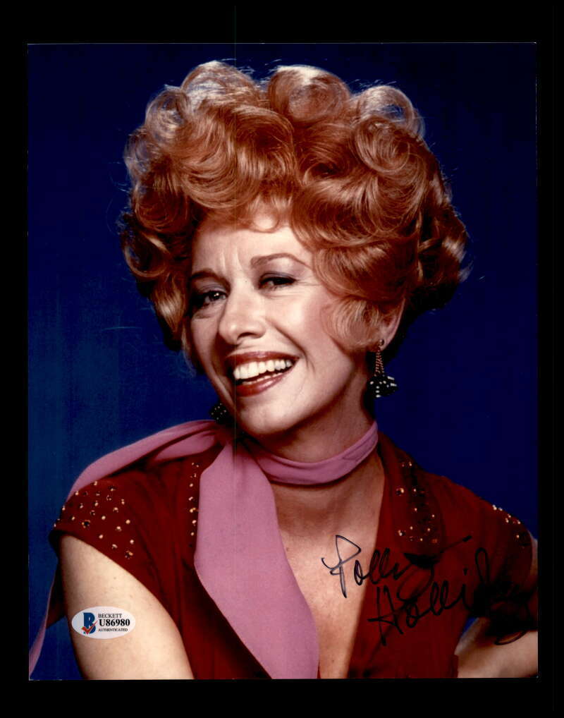 Polly Holliday BAS Beckett Coa Hand Signed 8x10 Flo Photo Poster painting Autograph