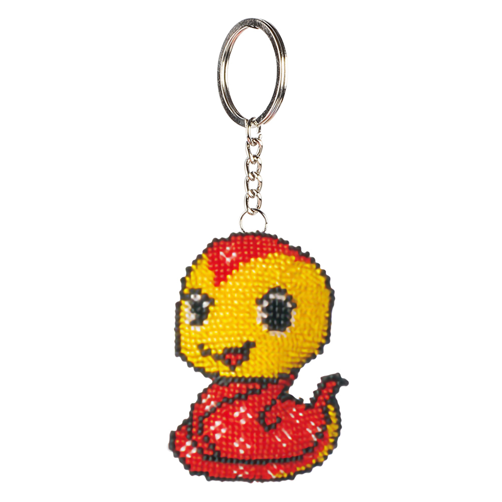 

Chinese Zodiac-Snake - Bead Embroidery Cross Stitch - Keychain, 501 Original