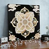 DIY Pearl Painting Mandala for Home Decor with Frame(30*30cm)