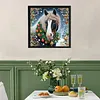 Pferd, speziell geformte 5D-DIY-Teilbohrer-Diamantkunst-Kit f&uuml;r Erwachsene, Anf&auml;nger, Wohnheimdekoration, Diamanten, Gem&auml;lde, Edelsteinkunst 30x30cm.