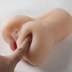 pornhint Pornhint Brooke Lingerie in Black showing small tits and vibrator Pussy Doll