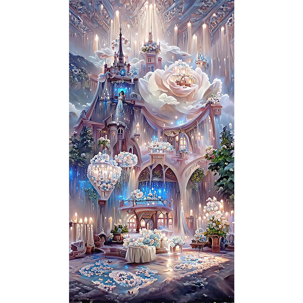 

Garden - 14CT Stamped Cross Stitch - 35*55CM, 501 Original