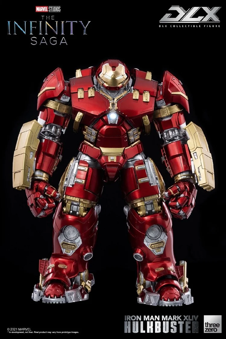 【IN STOCK】Threezero 3Z0248 DLX Iron Man Infinity Saga Mark 44 Hulkbuster Action Figure-