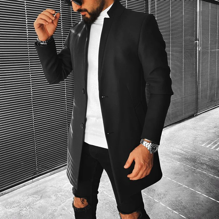 Black & Brown Jacket-barclient