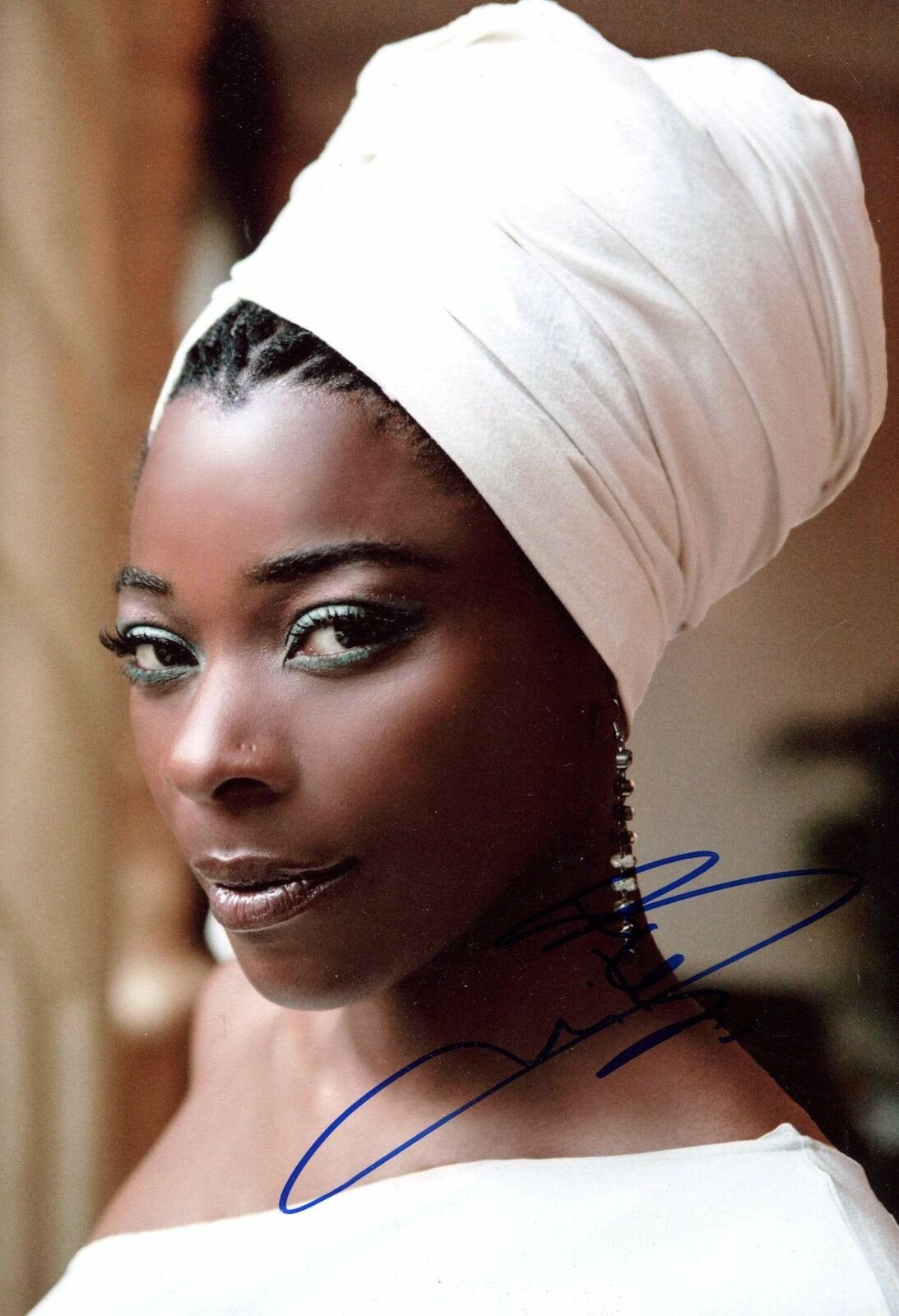 Concha Buika SINGER autograph, In-Person signed Photo Poster painting