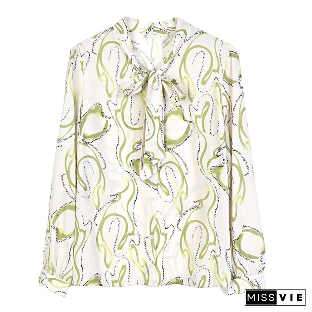 Fashion Floral Print Long Sleeve Casual Shirt