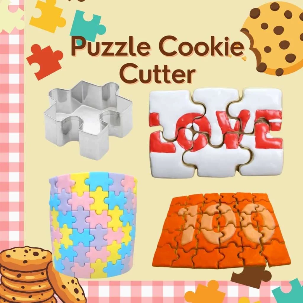 Puzzle Cookie Cutter (4 pack)