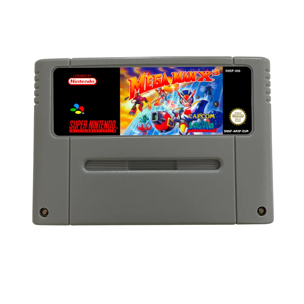 MegaMan X3 SNES For Super Nintendo Entertainment System - 16 Bit US Version Game Cartridge