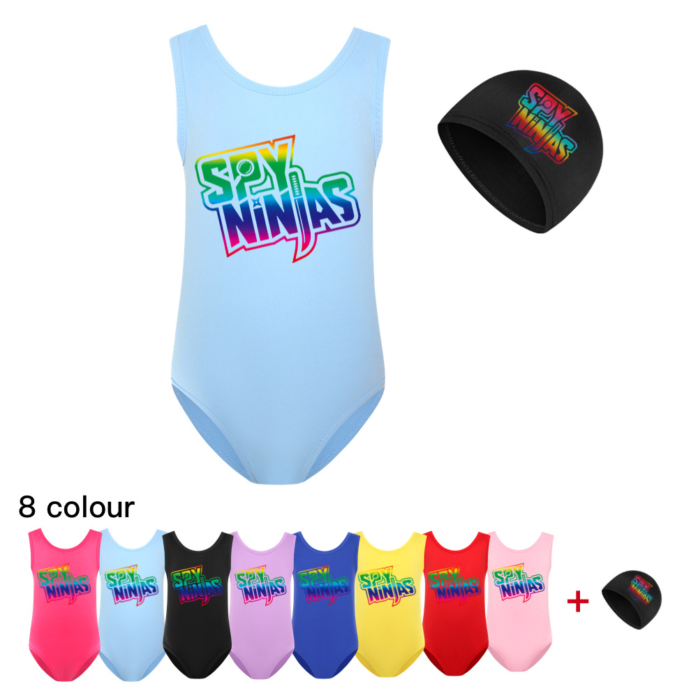 Spy Ninjas Children's Swimwear and Cap Set