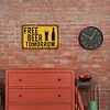 Free Beer Tomorrow - Vintage Metal Signs(8*12Inch) - Bar 