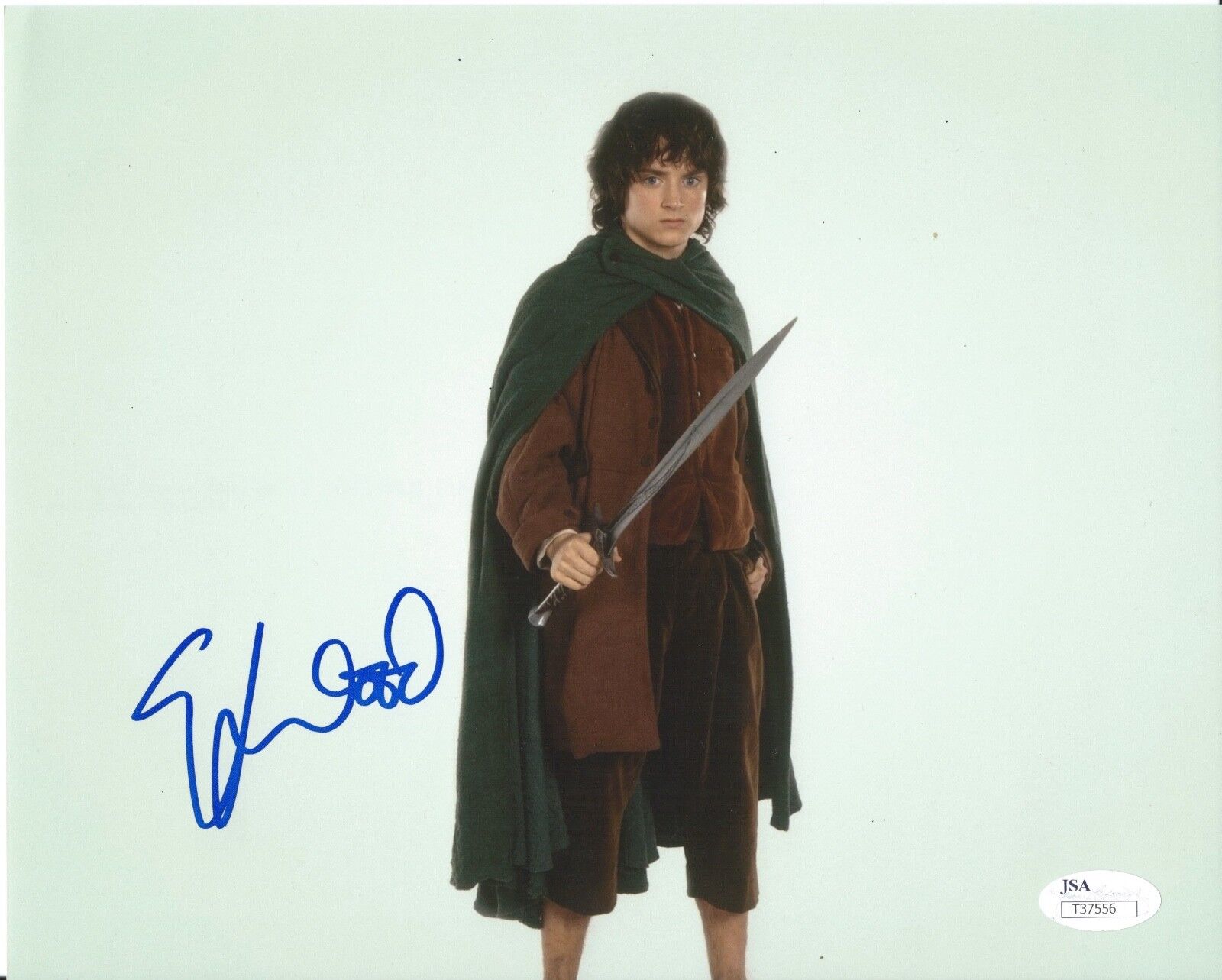 ELIJAH WOOD Signed Autograph 8x10 Photo Poster painting Lord Of The Rings Movie Actor JSA COA 1