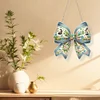 (US Only)Easter Bow 2D Flat DIY Diamond Painting Art Pendant Wall Door Decoration