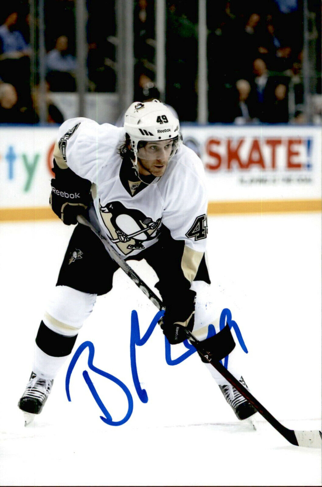 Brian Gibbons SIGNED 4x6 Photo Poster painting PITTSBURGH PENGUINS #2