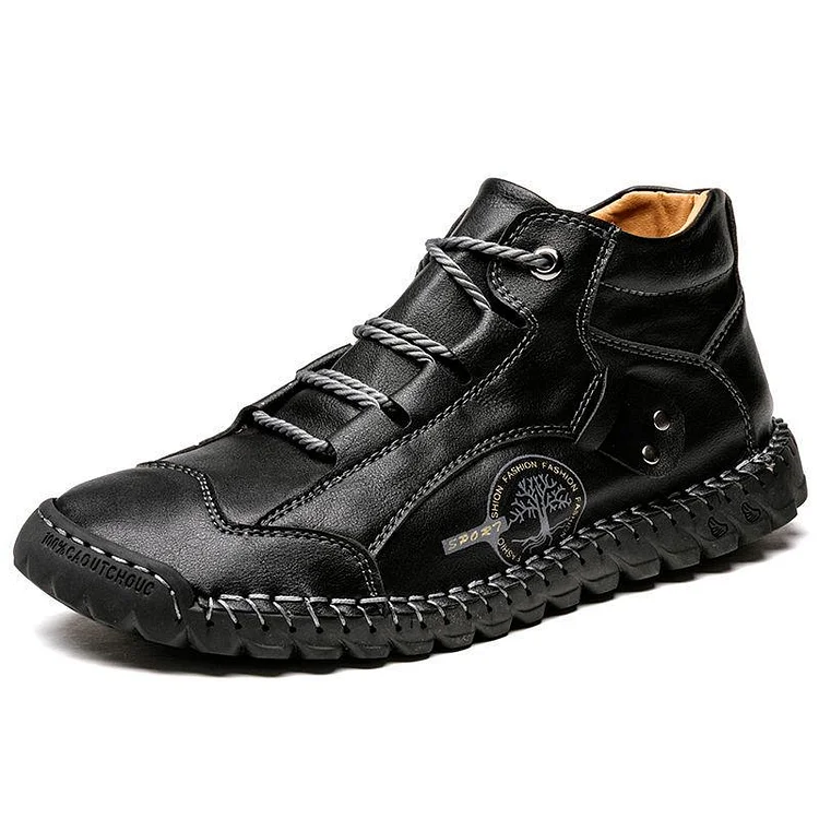 2023 Leather Men's Casual Leather Boots