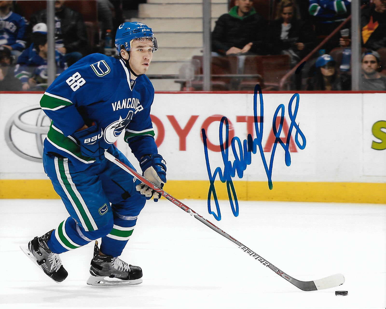 Vancouver Canucks Nikita Tryamkin Autographed Signed 8x10 NHL Photo Poster painting COA Y