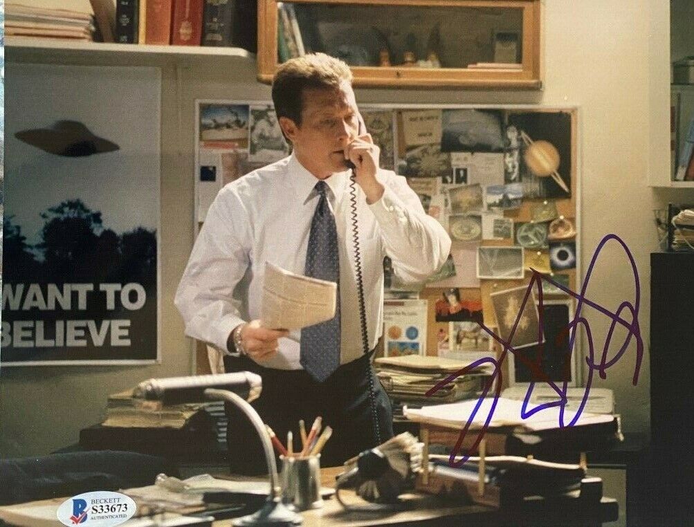 Robert Patrick signed autographed X-Files 8x10 Photo Poster painting Beckett COA