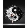 Taichi Dancer-11CT Stamped Cross Stitch 40*50cm