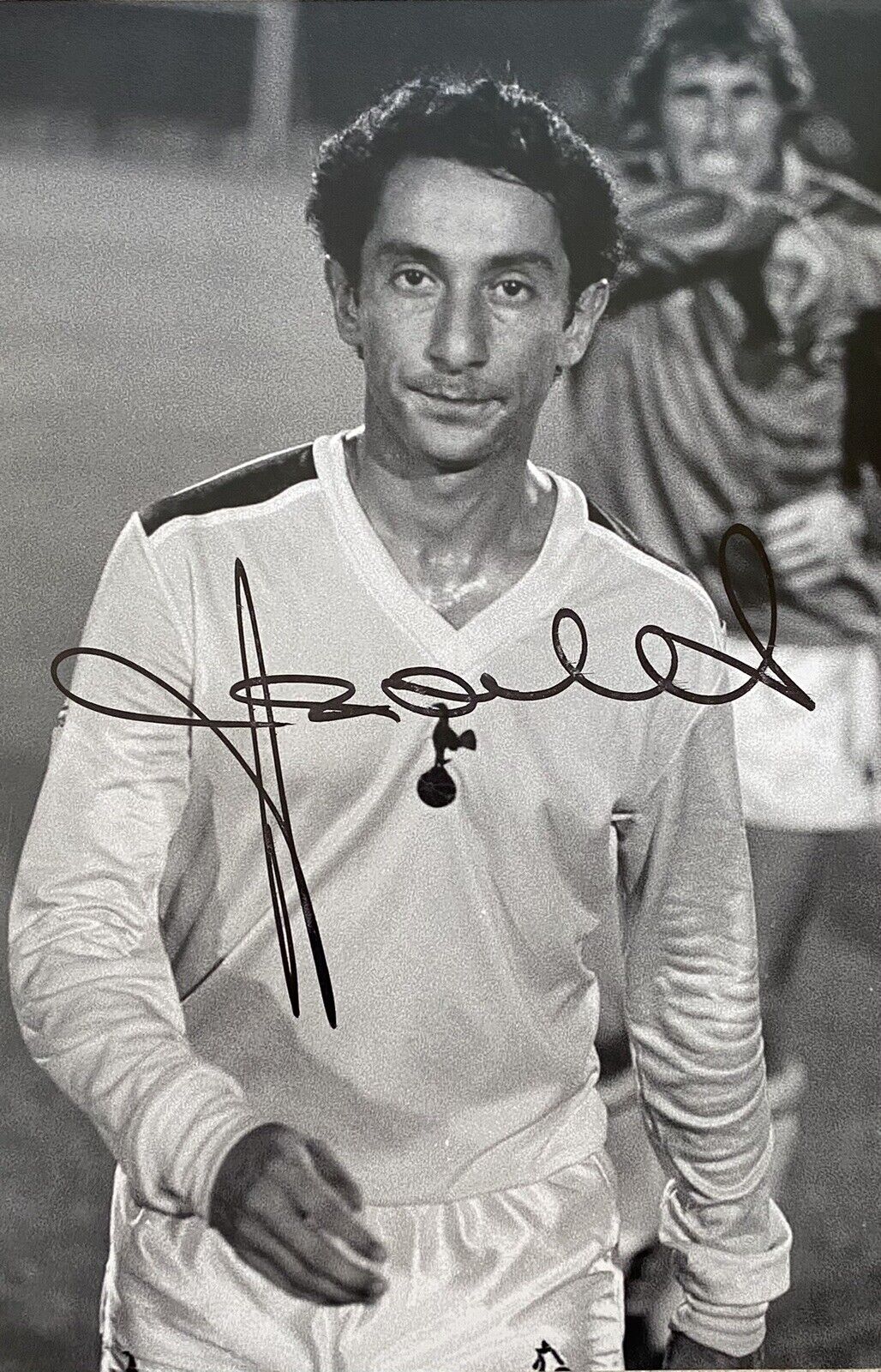 Ossie Ardilles Genuine Hand Signed Tottenham Hotspur 12x8 Photo Poster painting