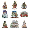 (Multi-Style)Christmas-Partial Special Shaped Diamond Painting 30*30CM