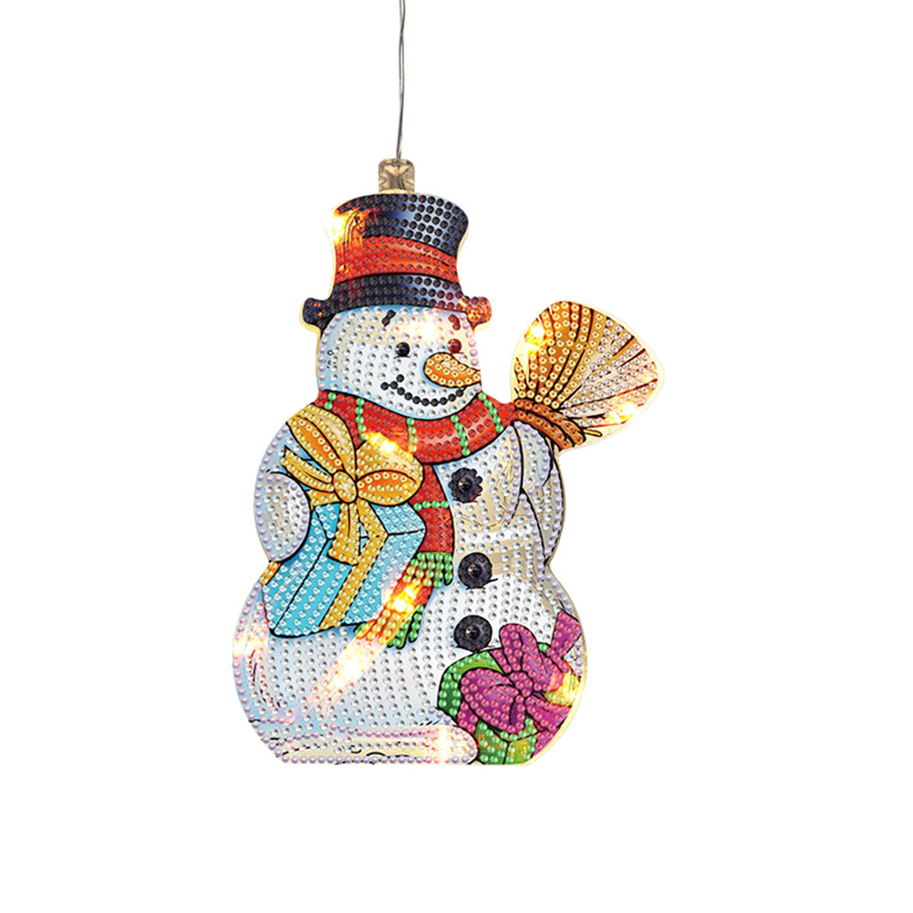 

Snowman - 5D DIY Craft LED Lamp, 501 Original